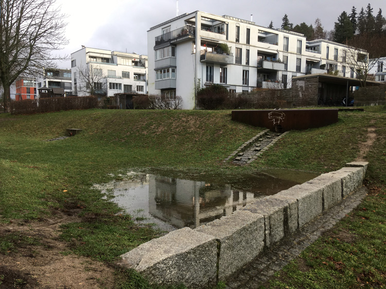Versickerungsmulde